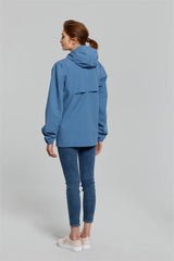 Basil Unisex Hoga Rain Jacket (Horizone Blue)