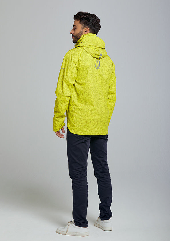 Basil Men's Skane Hi Vis Rain Jacket – Electric Bike Rotorua
