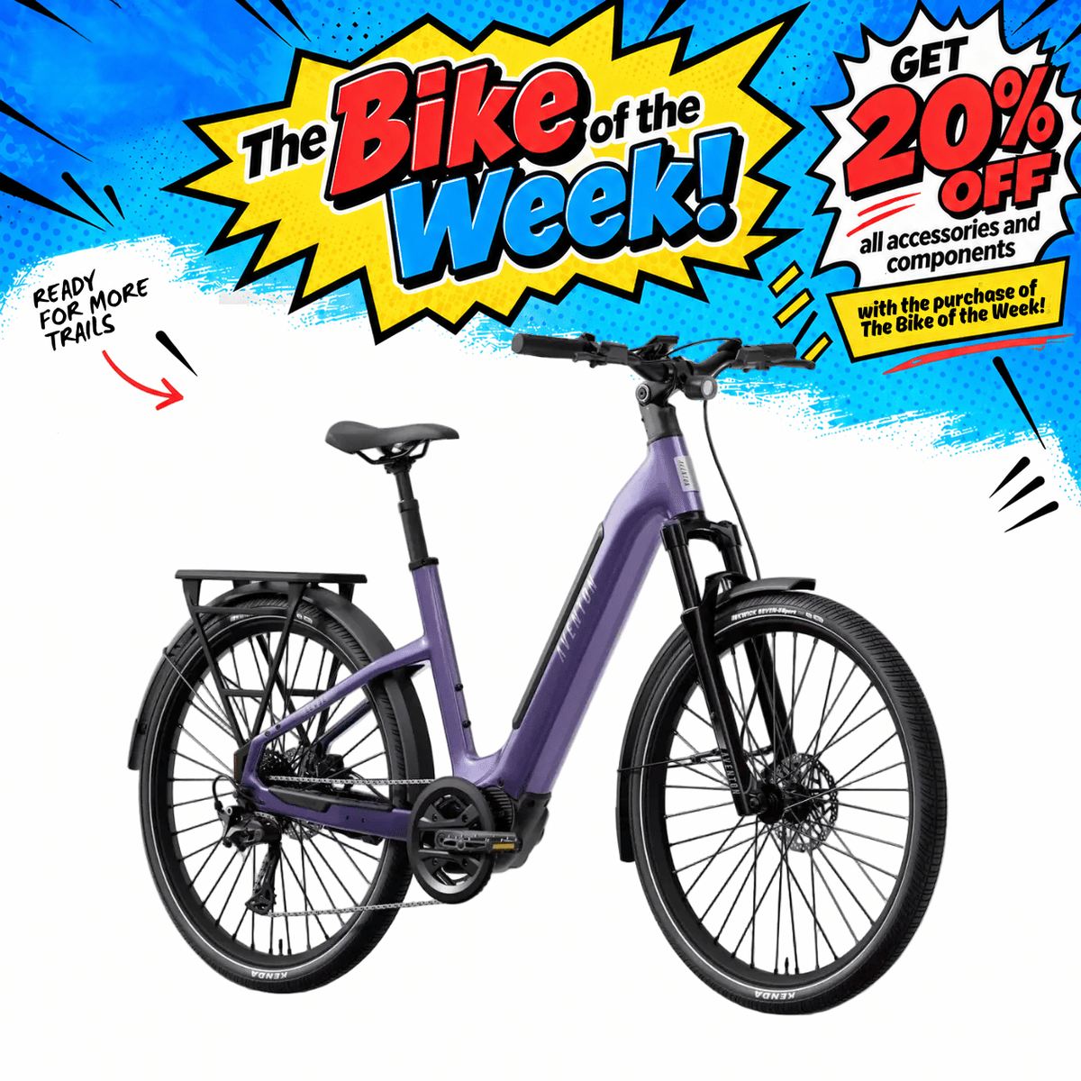 Aventon Trava ADV Step Through E-Bike