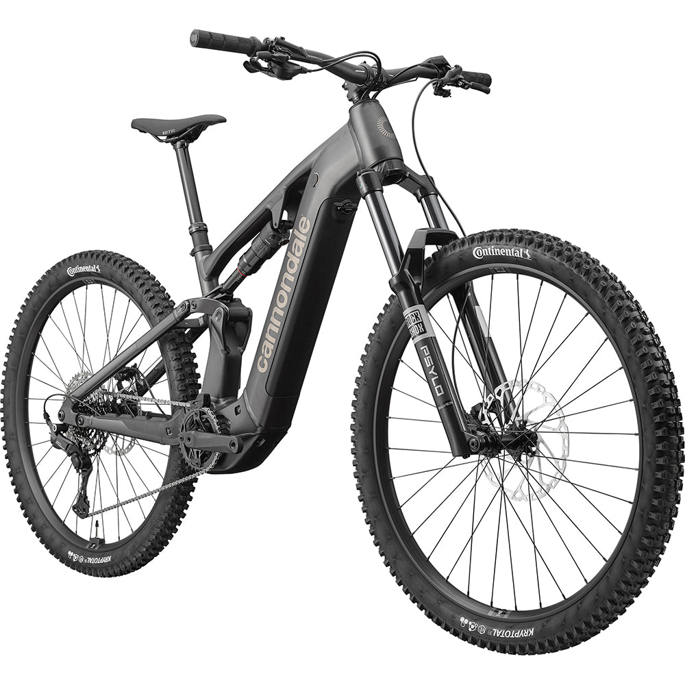 Cannondale Moterra 3 E-Mountain Bike - front/side