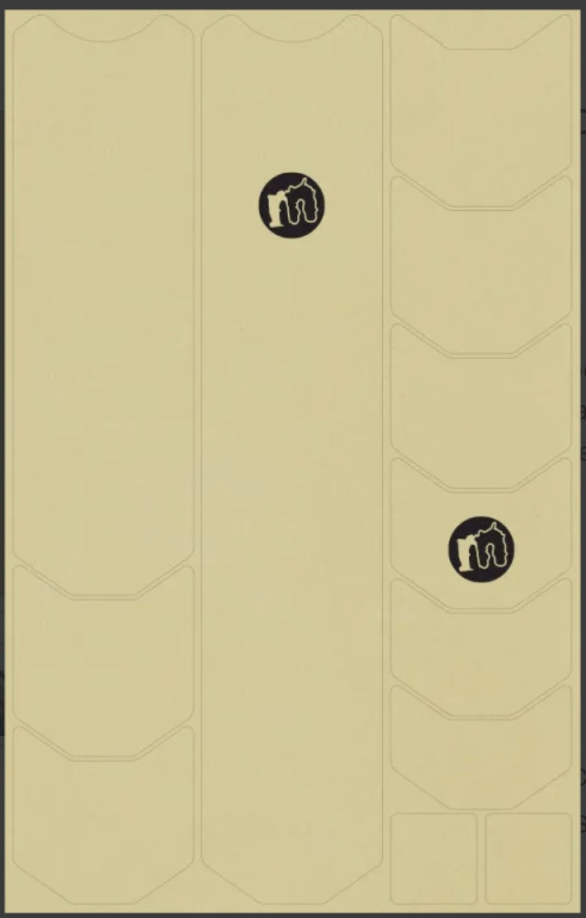 Mucky Nutz Frame Skinz Clear