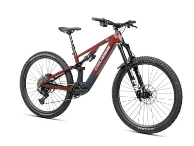 Crussis e-Full 12.11 E-MTB on a white background