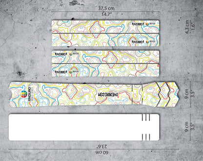 Dyedbro Enduro World Series Frame Protection  – Colour 2025