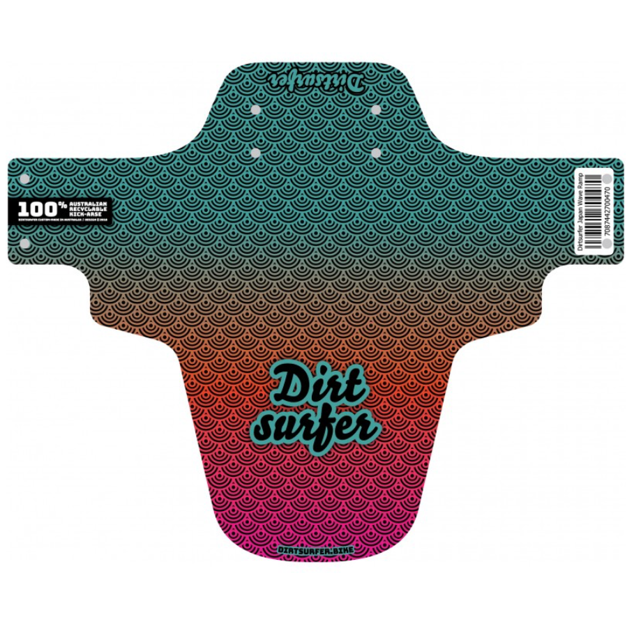 Dirtsurfer Japan Wave Ramped Mudguard