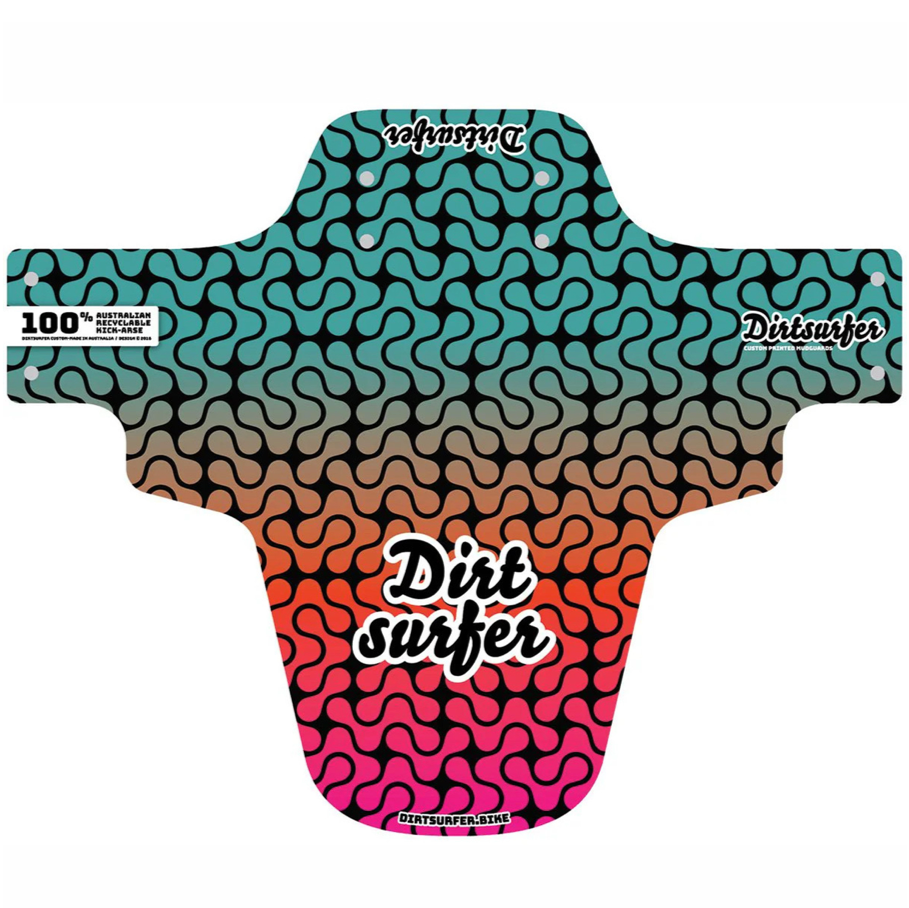 Dirtsurfer Lava Lamp Ramped Mudguard