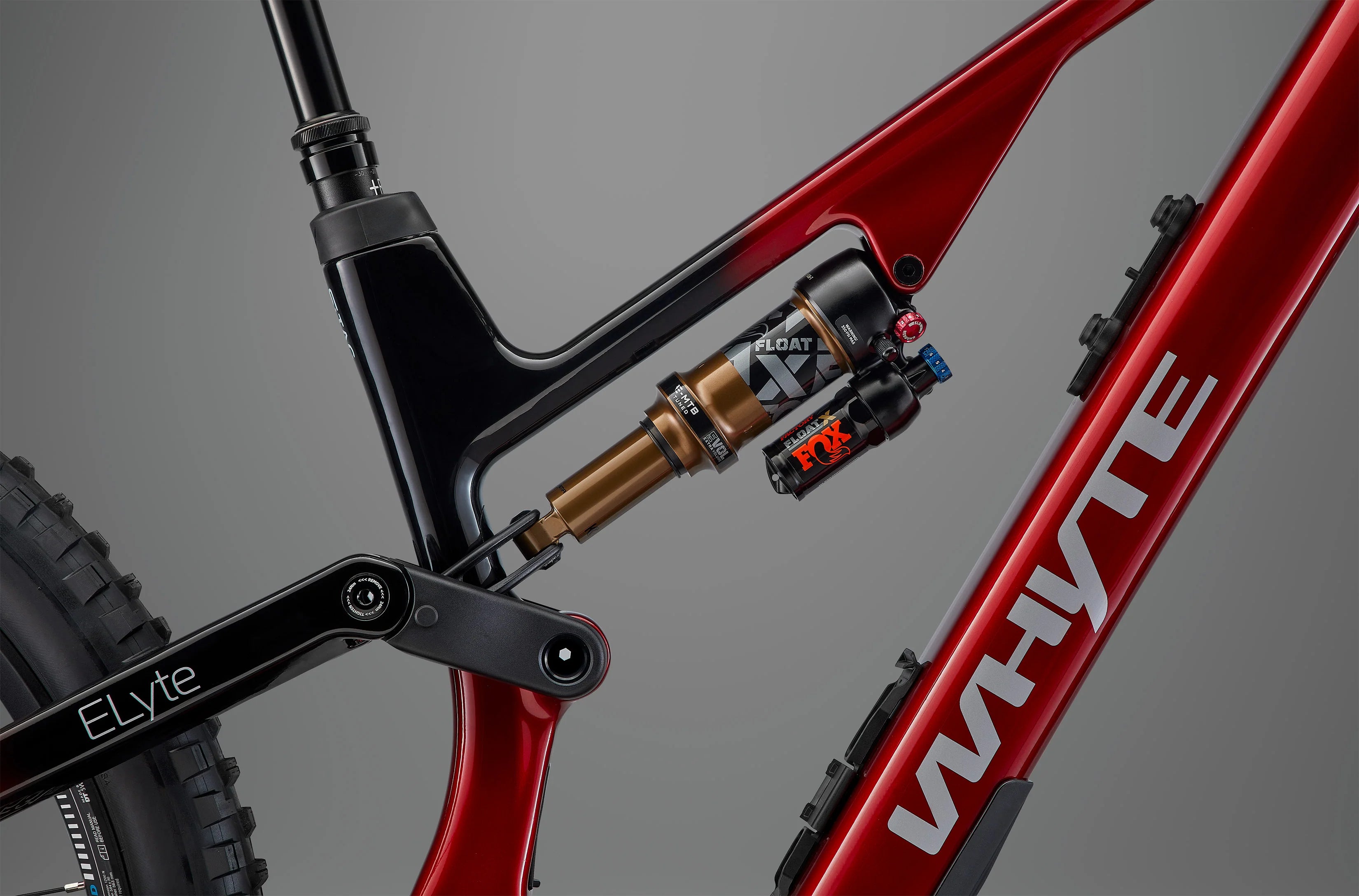 Whyte E-Lyte EVO Stag Works E-Mountain Bike- shock