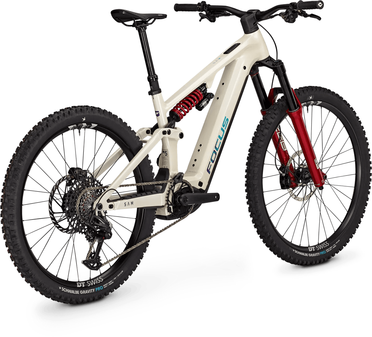 Focus SAM 9 2027 Champagne / Shellwhite – 800Wh E-Mountain Bike