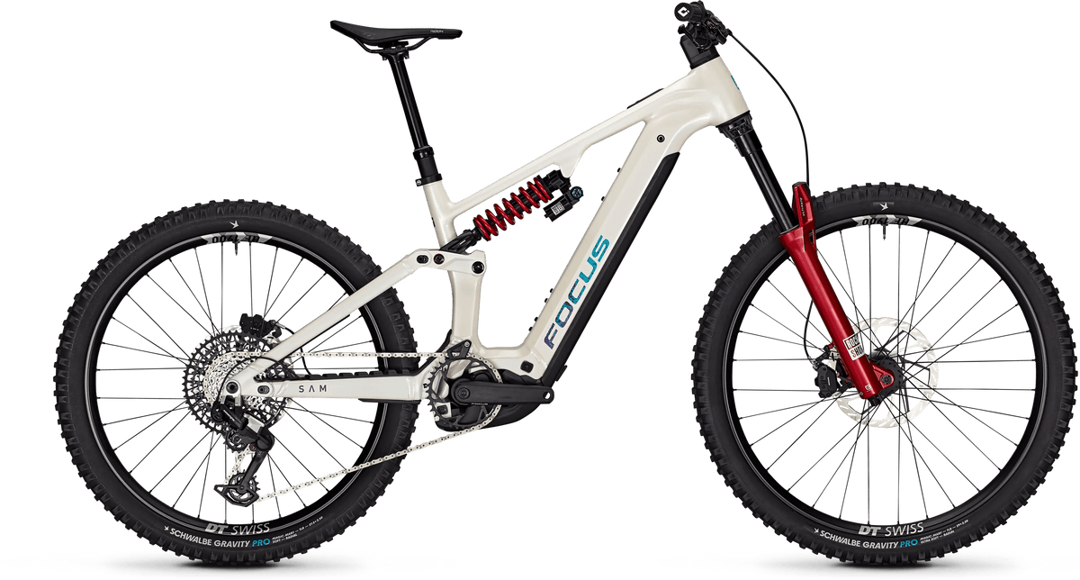 Focus SAM 9 2027 Champagne / Shellwhite – 800Wh E-Mountain Bike