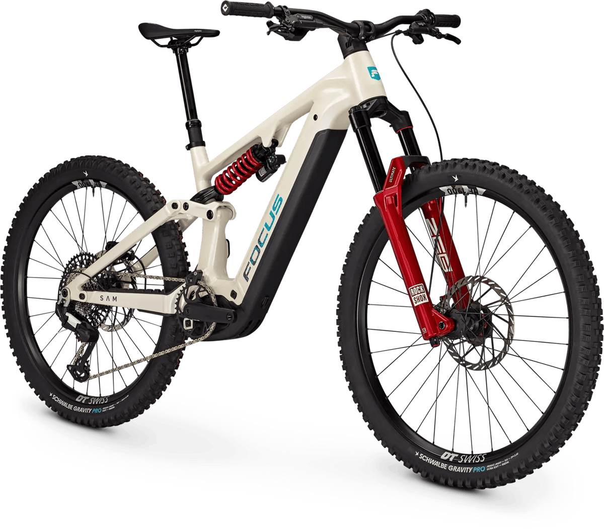 Focus SAM 9 2027 Champagne / Shellwhite – 800Wh E-Mountain Bike