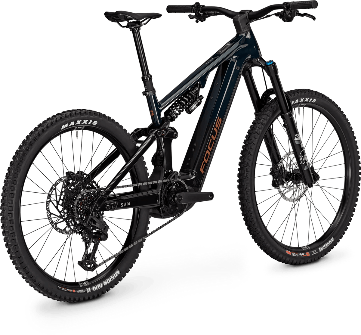 Focus SAM 8 2027 Classicgreen / Obsidianblack – 800Wh E-Mountain Bike
