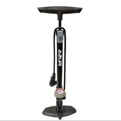 AZUR bike pump on a white background with the AZUR logo at the top.