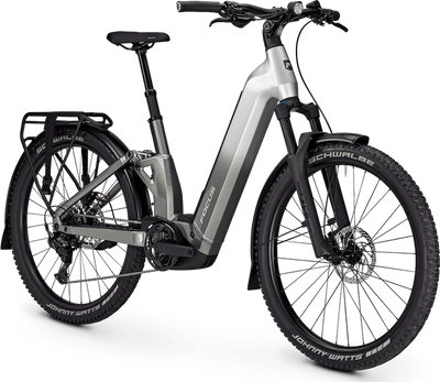 Focus Aventura Ebike with a clear background