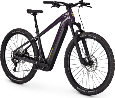 Focus Jarifa ² 6.7 electric bicycle on a stand with a transparent background