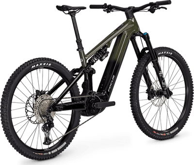 Focus Sam² 6.8 2026 Green E-MTB side rear 