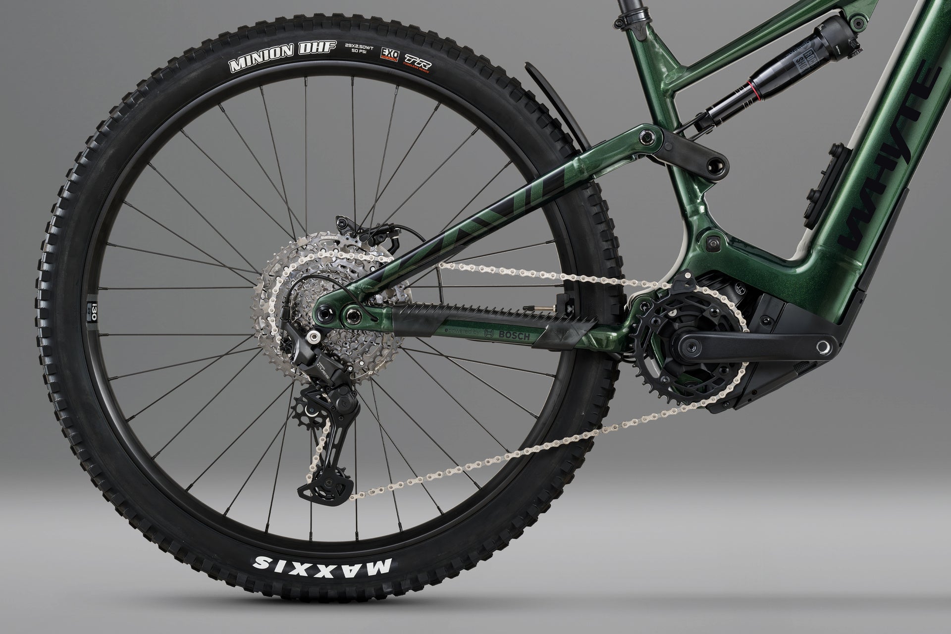 Kado S Metallic Gloss Aston Green Groupset