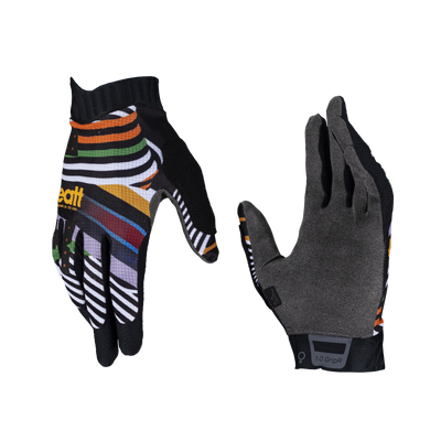Leatt MTB 1.0 GripR Gloves (Stripes)