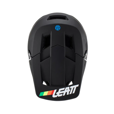 Leatt MTB Gravity 1.0 Black Full Face Helmet Top