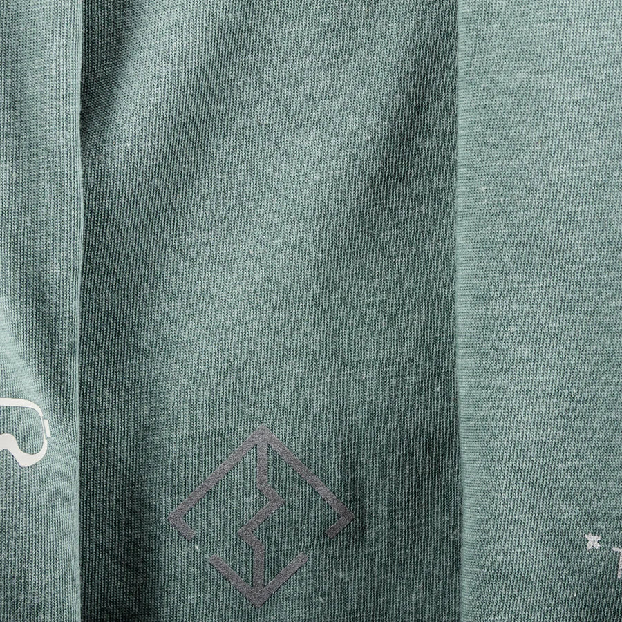 Leatt MTB Gravity 3.0 Womens Jersey – Mint Green Material