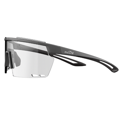 Magic Shine Rouleur Eyewear - Photochromic CAT1-CAT3 - Silver / Black Frame