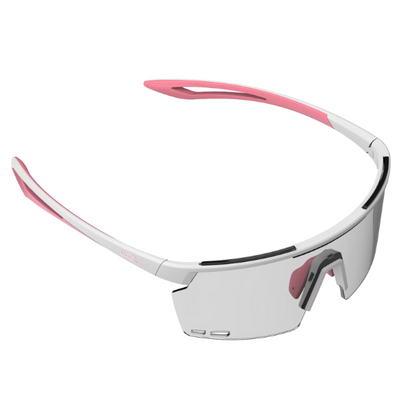 Magic Shine Rouleur Eyewear - Photochromic CAT1-CAT3 - White/Pink Frame