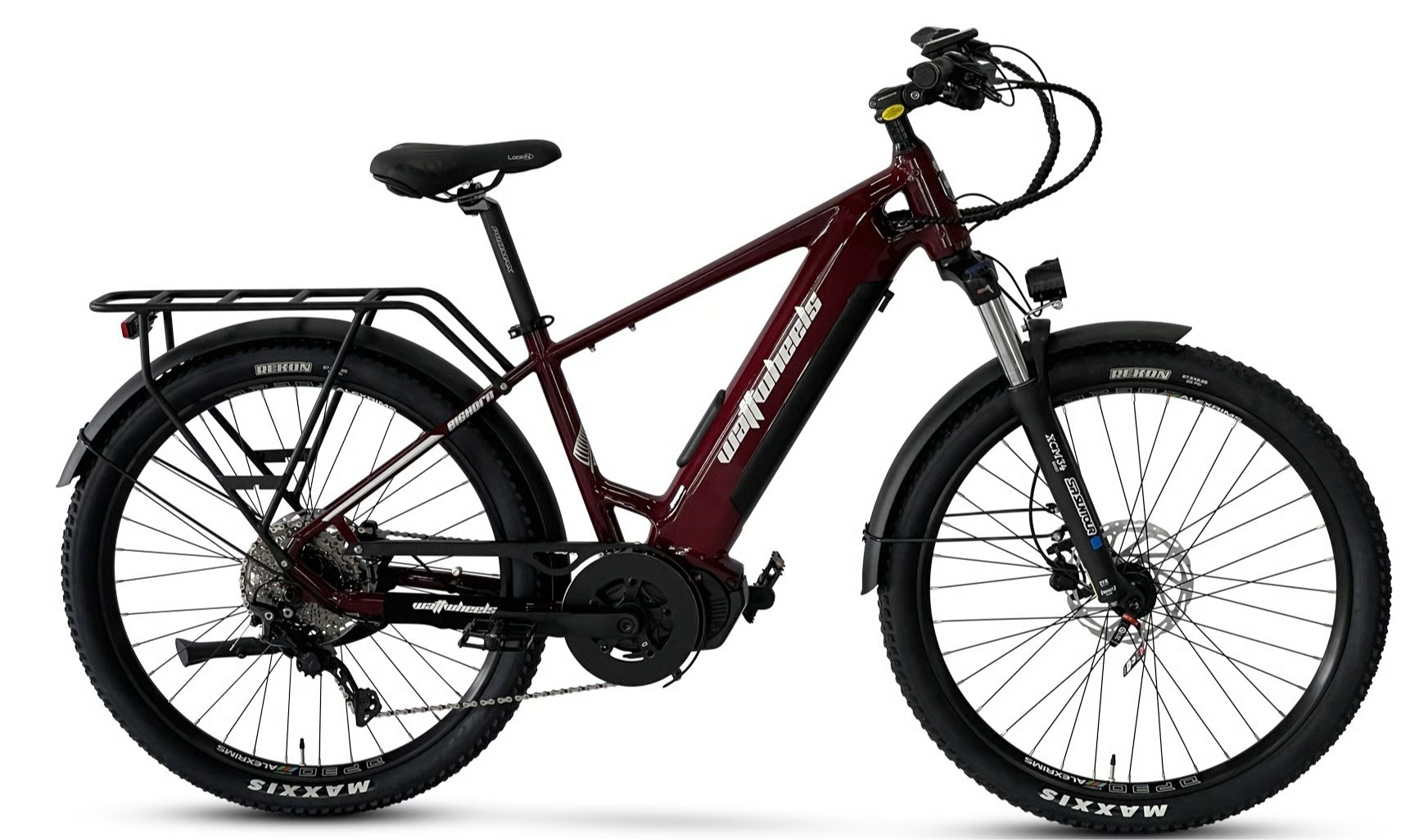 Wattwheels Bighorn S V4 electric bicycle on a white background