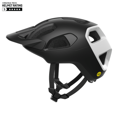 POC Cularis Helmet – Uranium Black Matt / Hydrogen White