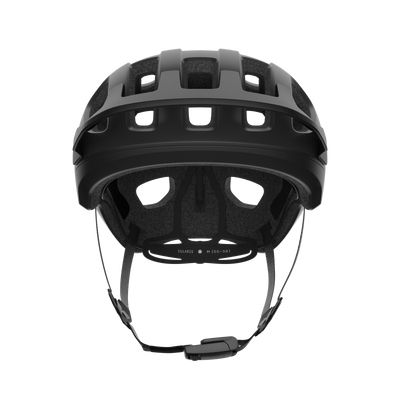 POC Cularis Helmet – Uranium Black Matt / Hydrogen White - Front view