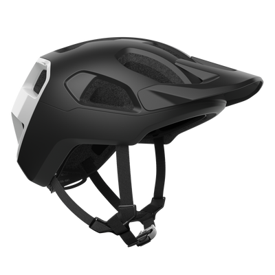POC Cularis Helmet – Uranium Black Matt / Hydrogen White fromo the right side
