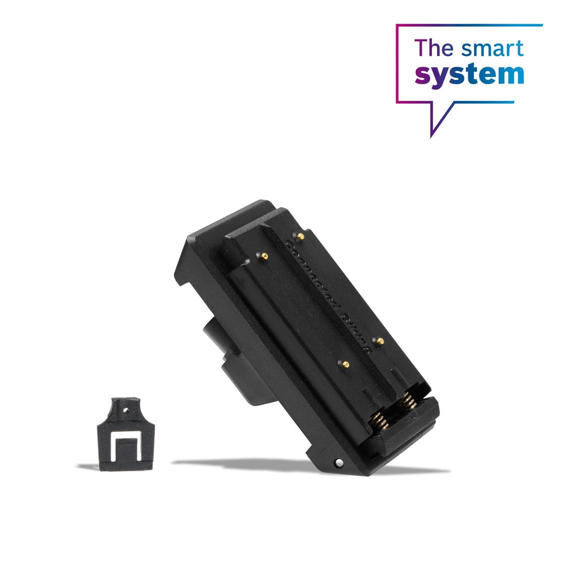 Bosch display interface with rear plug for e-bikes, showing the interface and the rear-plug component.