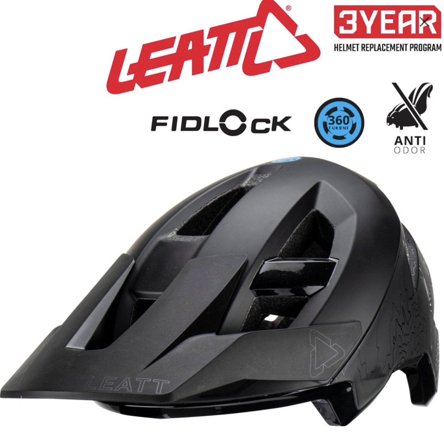Leatt MTB AllMtn 3.0 Helmet – Stealth