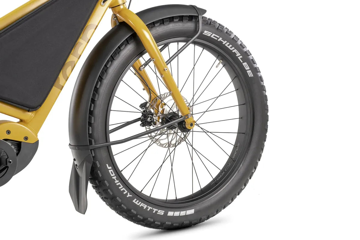 Tern Orox S12 Adventure Cargo E-bike - Front wheel plus fender