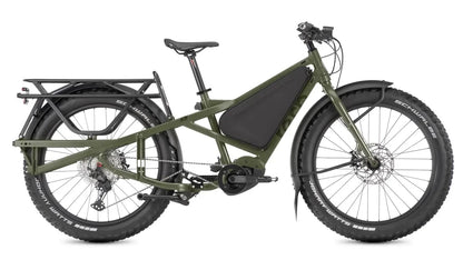 Tern Orox S12 Adventure Cargo E-bike in Green
