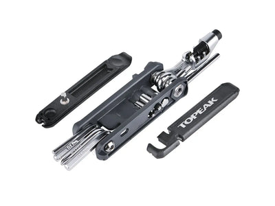 Topeak Hexus X Multi Tool open with tire levers detached