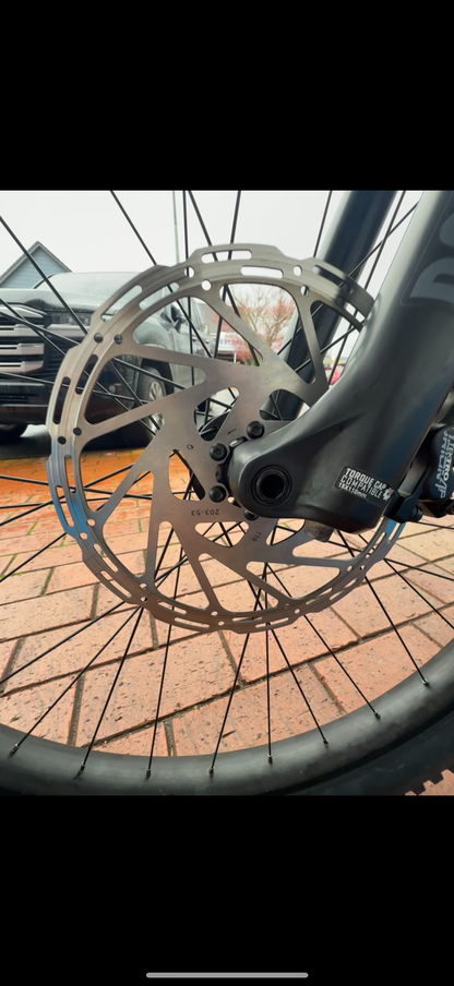 Trek Rail 5 2022 E-Mountain Bike - front brake