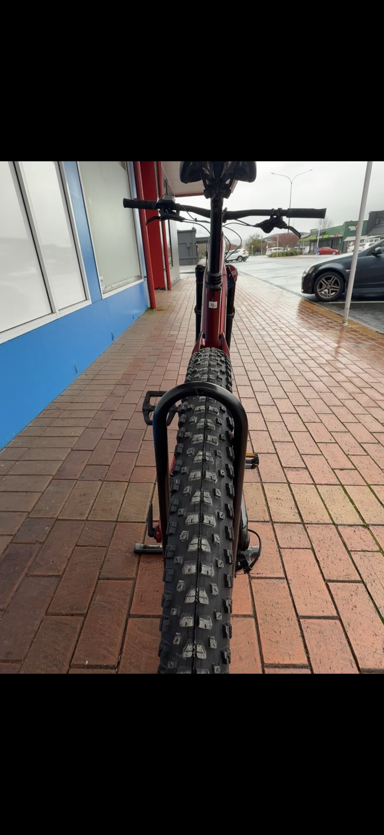 Trek Rail 5 2022 E-Mountain Bike - rear