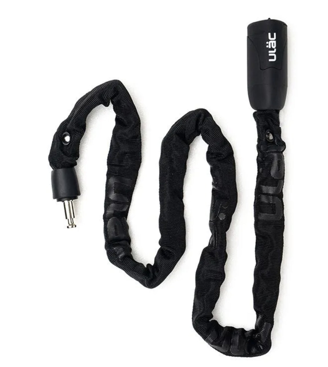 ULAC EuroStile 5mm x 100cm Chain Key Bike Lock in colour black