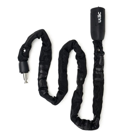 ULAC EuroStile 5mm x 100cm Chain Key Bike Lock in colour black