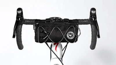 Black ULAC Neo Porter Coursier handlebar bag with brand logo on a white background