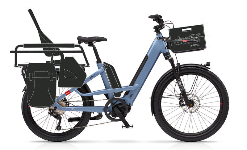 Benno 46er Speed (45 kph) Cargo E-bike