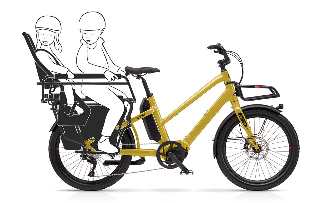 Benno Boost Speeds (45kph) Easy-On Cargo E-bike
