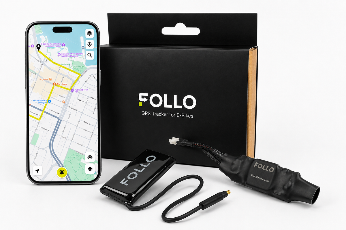 Follo 4G GPS Tracker for E-Bikes