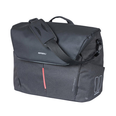 Basil B-Safe Commuter Office Bag With LED - Graphite Black