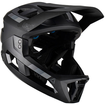 Leatt Enduro 2.0 MTB Helmet Stealth (2-IN-1) – Junior 50-54cm 