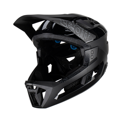 Leatt MTB Enduro 3.0 Convertible Helmet – Stealth (3-in-1)