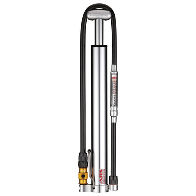 Lezyne HVG Micro Floor Drive Pump in Silver
