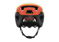 Lazer Coyote KinetiCore Bike Helmet – White / Orange Cal