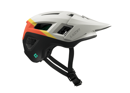 Lazer Coyote KinetiCore Bike Helmet (White Orange Cal)
