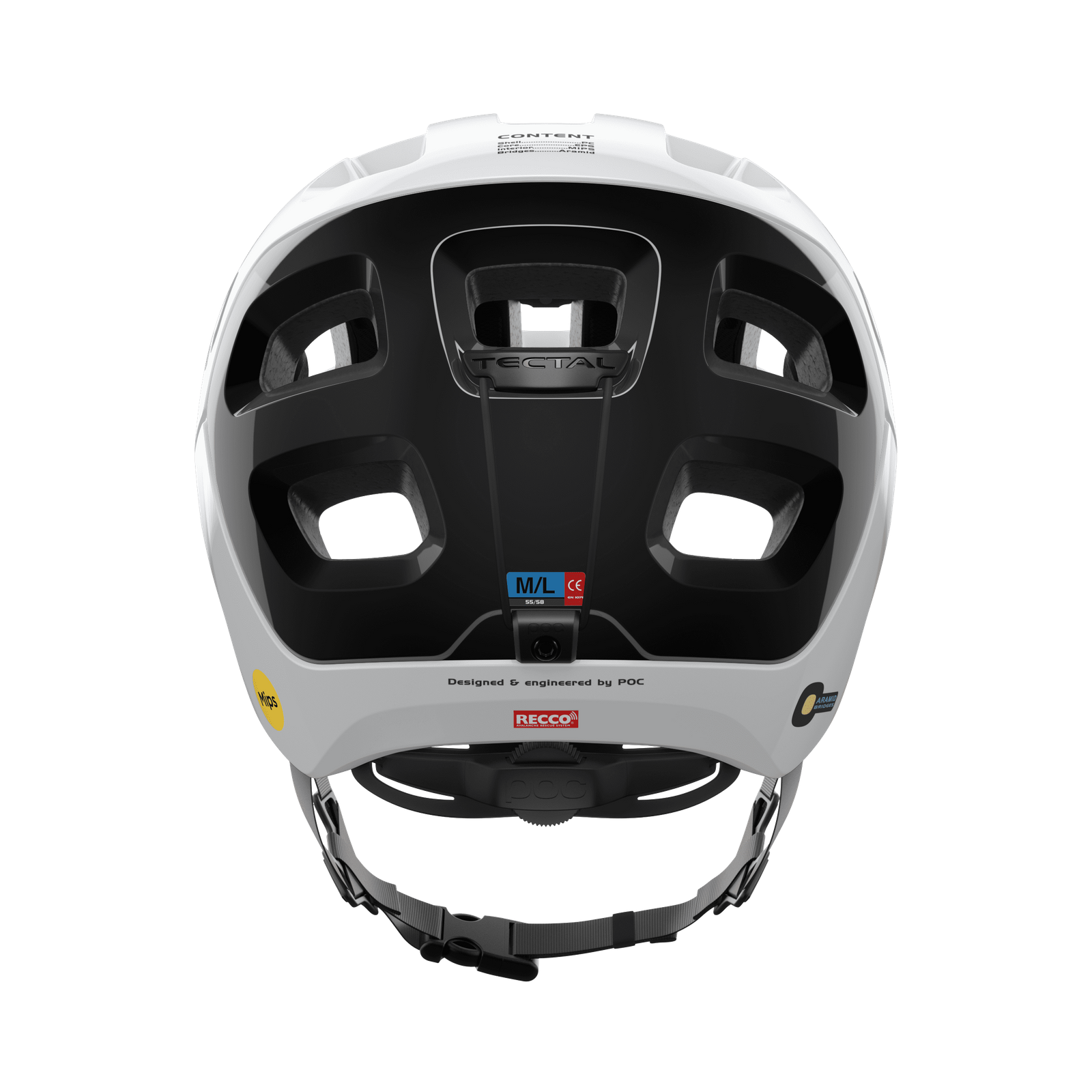 poc tectal race hydrogen white