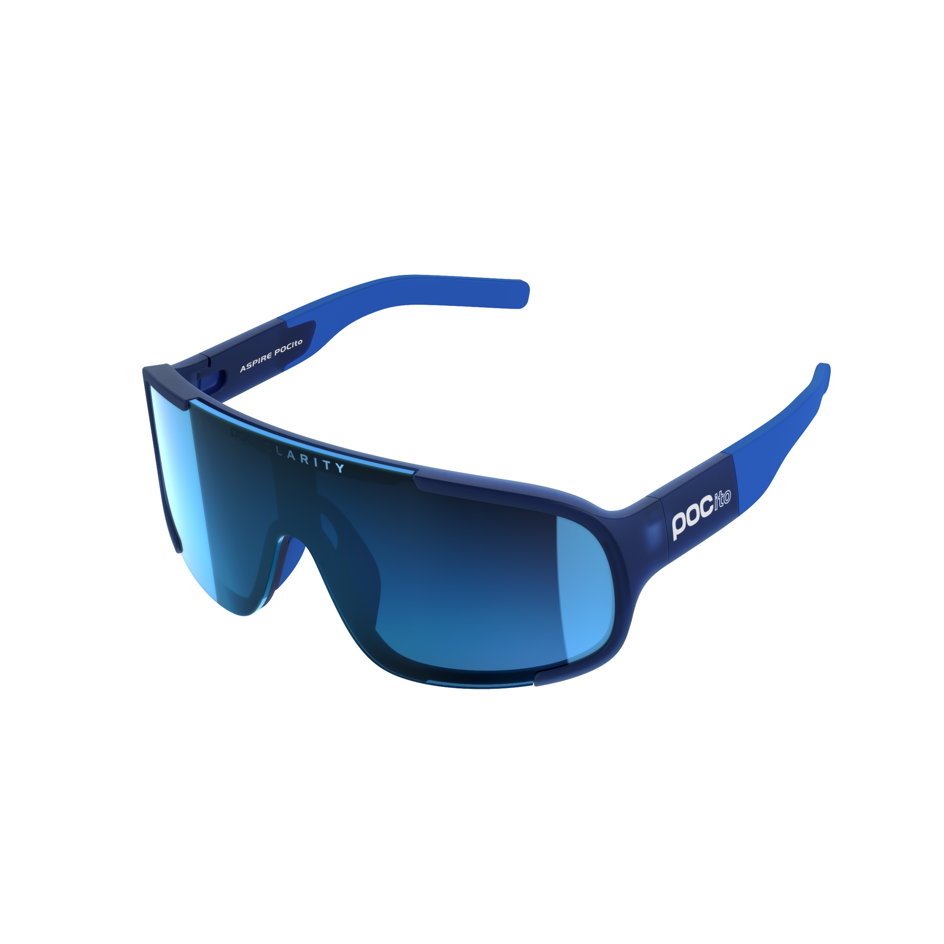 ウェア POC ASPIRE BIKE SUNGLASSES APATITE NAVY Aspire Wide Fit
