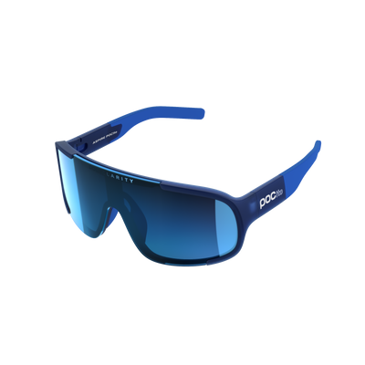 POC Aspire Pocito Lead Blue Translucent Glasses
